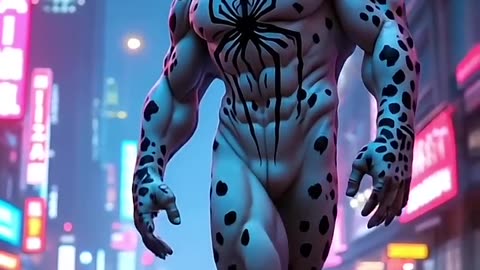 Unleashing the Ultimate Spiderman + Jaguar Hybrid: Superpowers Combined! 🕷️🐆"