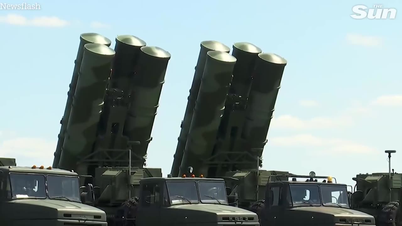 Fleet of Russian missile launchers 'take out drones mid-air'