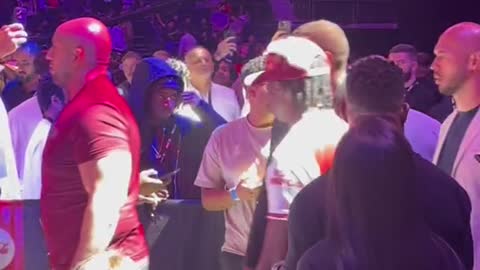 Andrew Tate vs Jake Paul meet