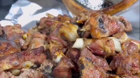 Dumpukht Mutton Tikka 😋😋