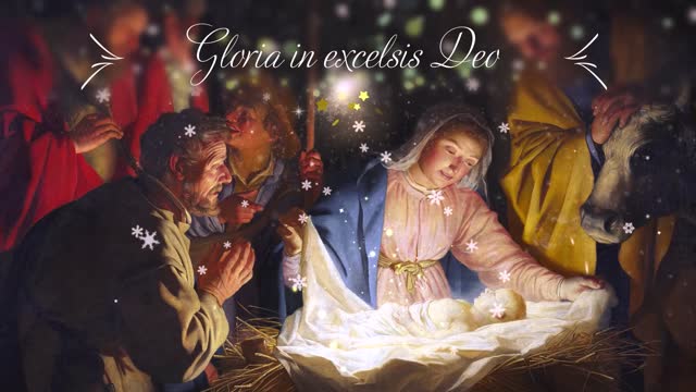 “GLORIA IN EXCELSIS DEO!!”😇💖🙏 - CLIP CHE HO RICAVATO DA: “ADORAZIONE DEI PASTORI”, di GERARD VAN HONTHORST.