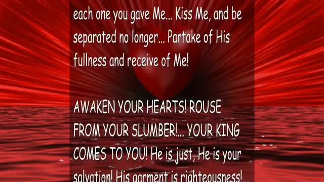 SING FOR ME, MY CHILDREN! SING ... THE BRIDEGROOM APPROACHES ❤️ TRUMPET CALL OF GOD