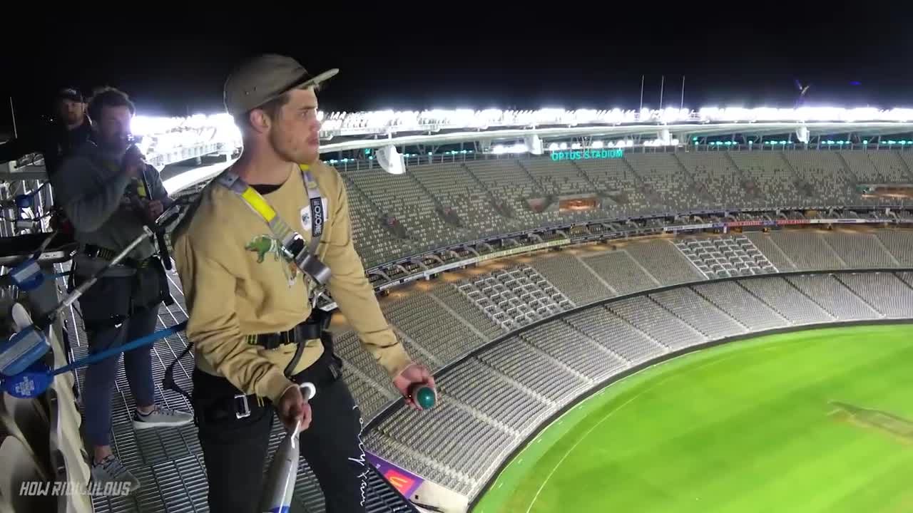 Can The World Record Frisbee Fly The Length Of This Stadium?