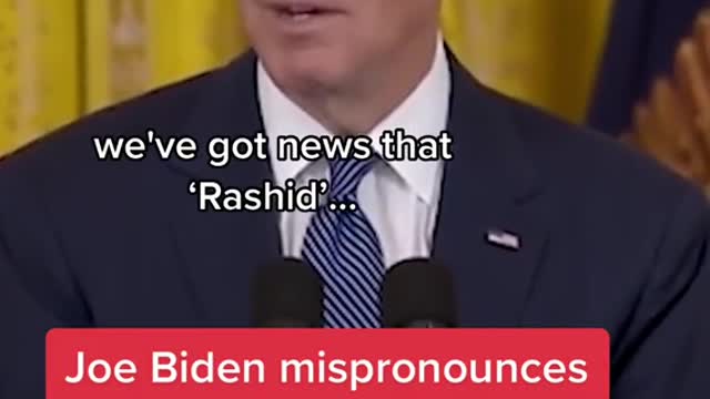 Joe Biden mispronounces ‘Rishi Sunak’ during speech 🇬🇧🇺🇸