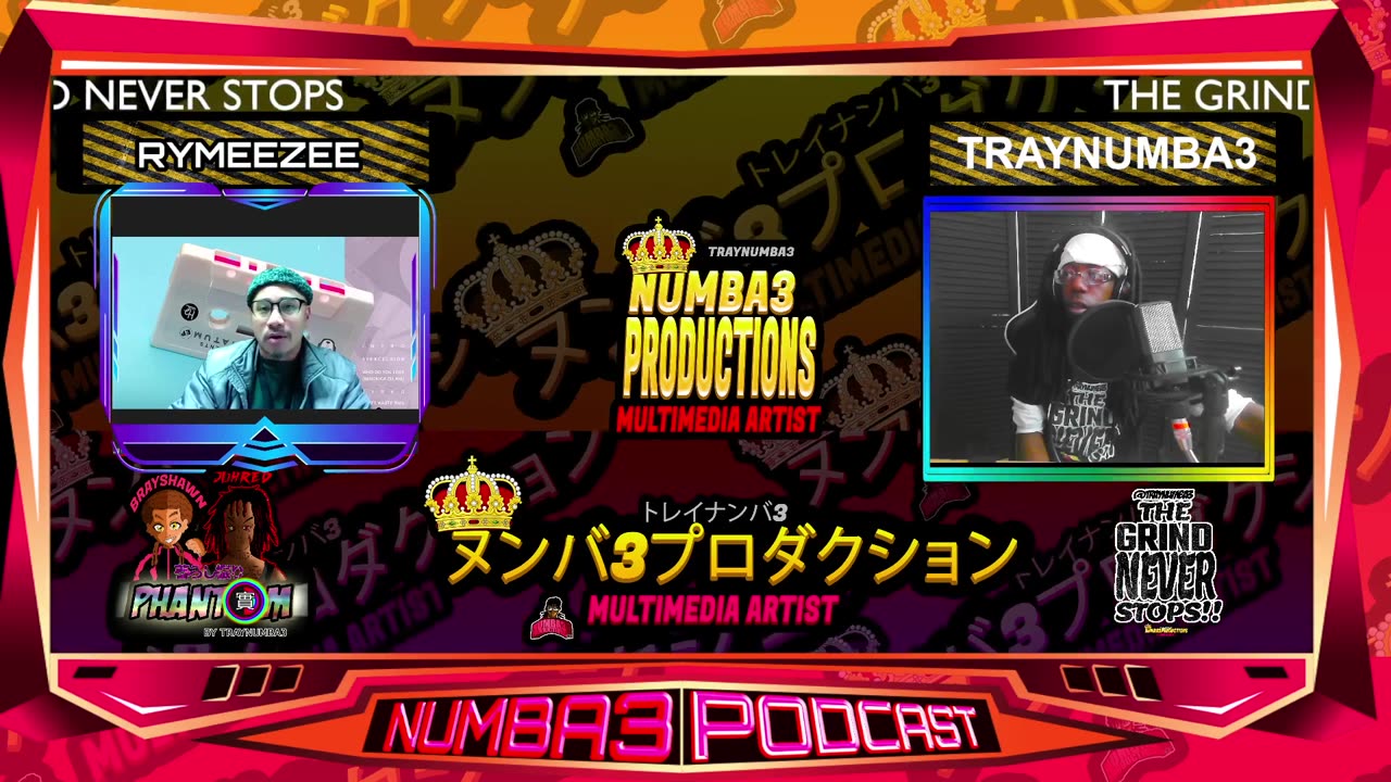 NUMBA3PODCAST EP93 - RYMEEZEE