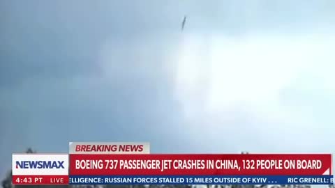 Boeing shares plunge after a 737 Boeing plane literally fell out of the sky and crashed in China