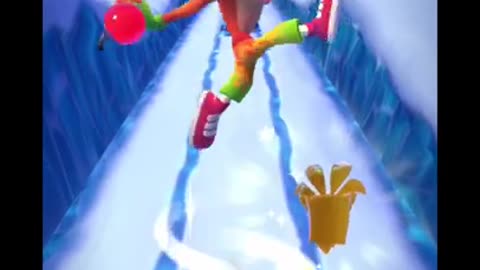 Frosty Geary Battle Run Gameplay On Bear It - Crash Bandicoot: On The Run!