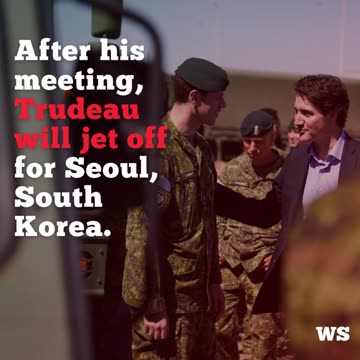 Trudeau visiting Edmonton to meet with military assisting in wildfire fight