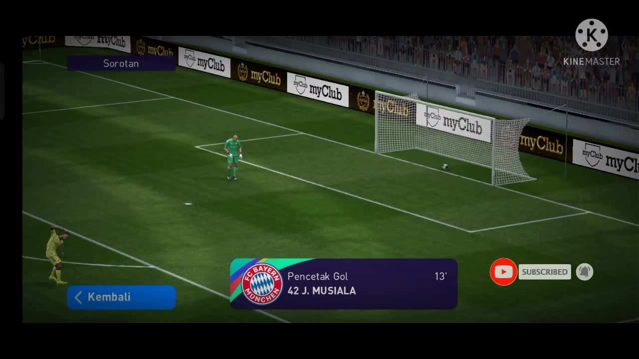 GOAL LONG SHOOT J. MUSIALLA #PES #PESMOBILE #PES2021 #EFOOTBALL #KONAMI #SHORTS