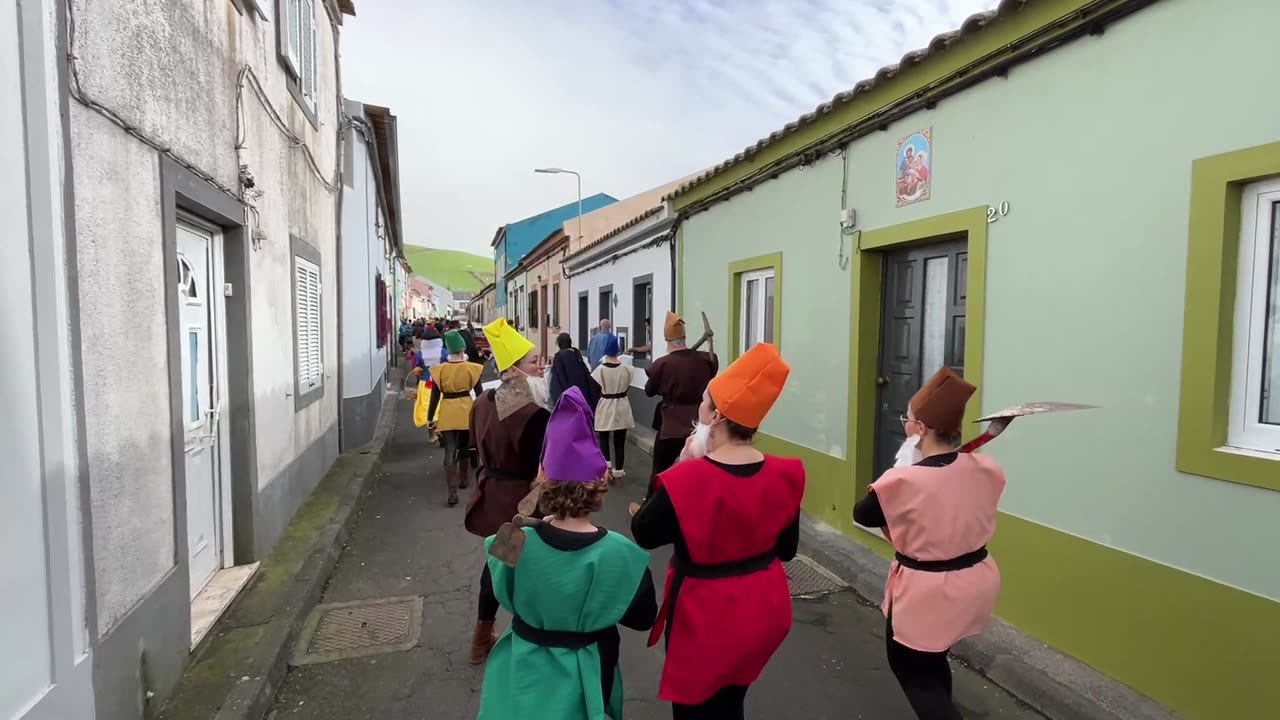 Cabouco (Lagoa) Desfile de Carnaval 2024 - Sao Miguel Azores Portugal - 11.02.2024 #carnival