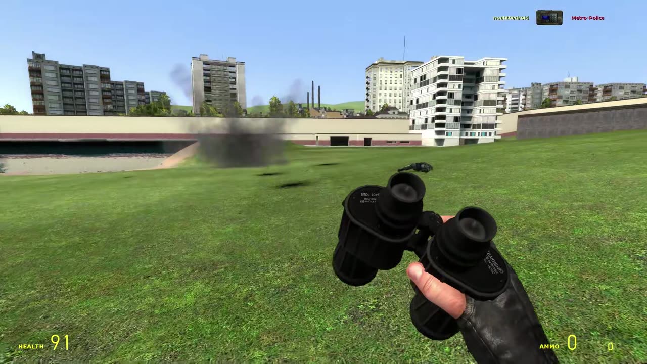 90+ Explosive Weapons vs Metropolice (Gmod Kill Montage)