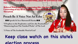 Prophetic Warning Vision: 8-26-24 WATCH👀 Wisconsin in Election!🗳️
