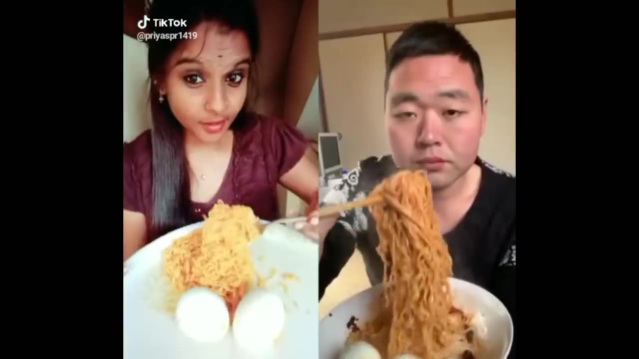 Funny Food Challenge On TikTok | Who will win INDIA Vs CHINA |