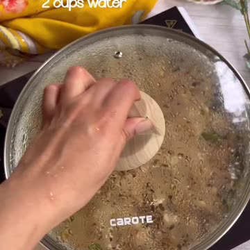 "A Flavorful Delight: Savoring the Irresistible Peppery Mushroom Rice Bliss"