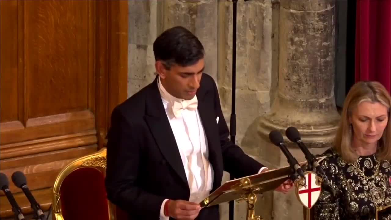 British Prime Minister Rishi Sunak declares the "golden era" between the UK and China is over.