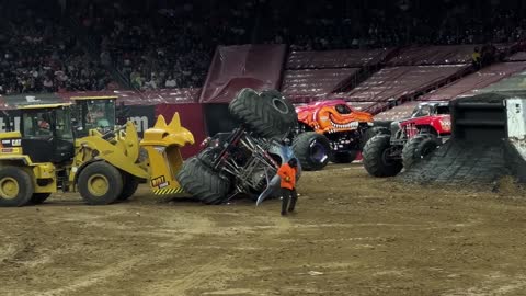 Monster Jam - Houston 2022 Skills (October) AMAZING MONSTER