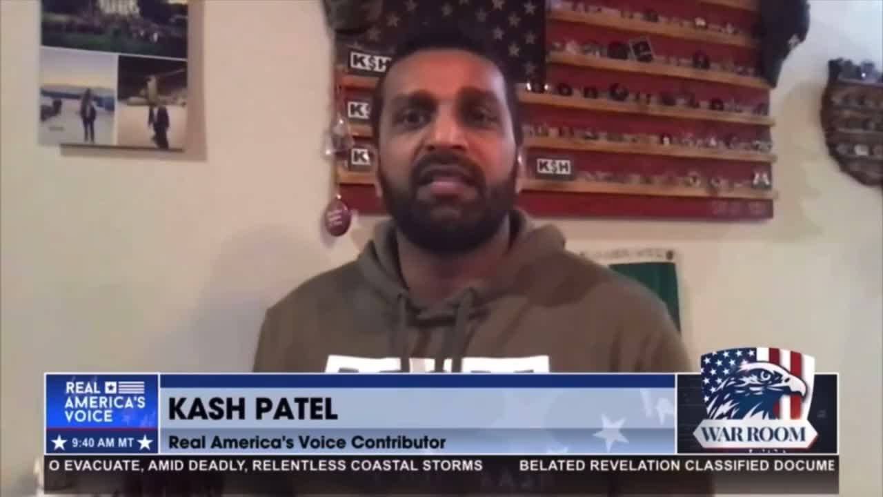 Kash Patel it was right again.