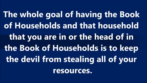 How to stay in order when the devil pulls your household resources
