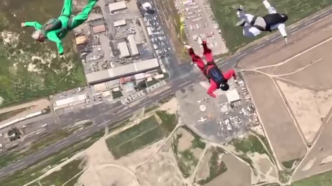 Beautiful Skydiving