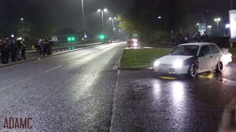 MX5 CRASH! Leaving a Car Meet - November 2019