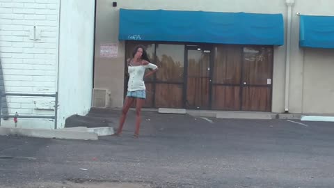 Sidewalk ladies