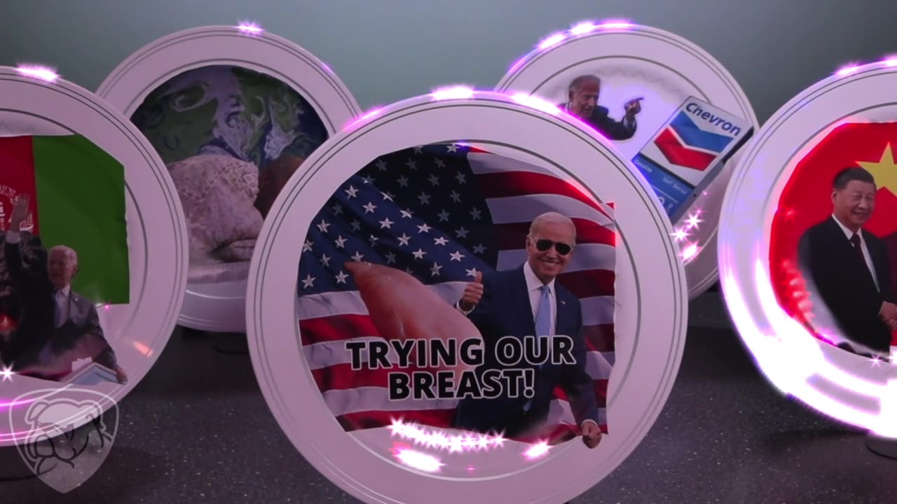 Trying Our Breast! Presenting The Joe Biden Collectors Plate Series