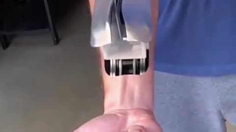 Futuristic Hand Machine Technology