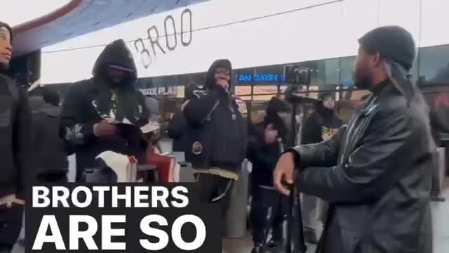 Ultra Based Black dude calling it out in the Public Square