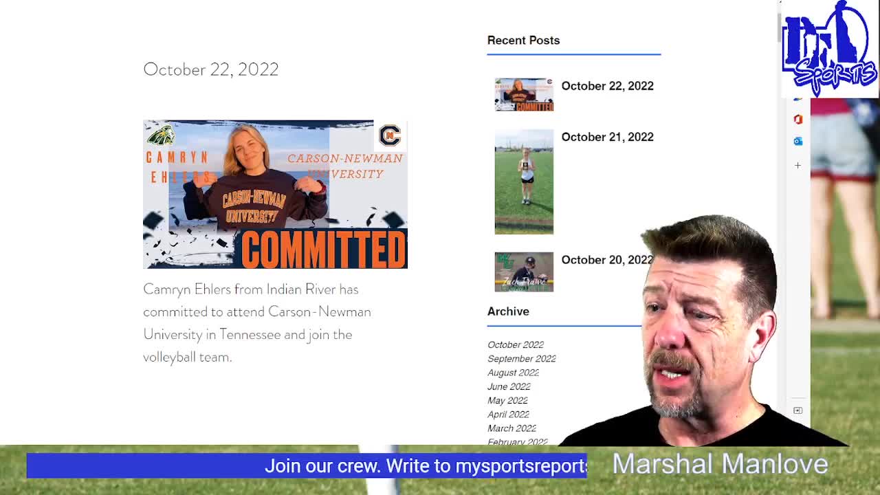 My Sports Reports - Delaware Edition - October 22, 2022