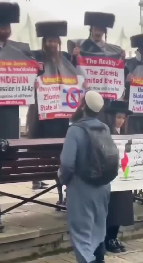 Ein Muslim dankt orthodoxen Juden