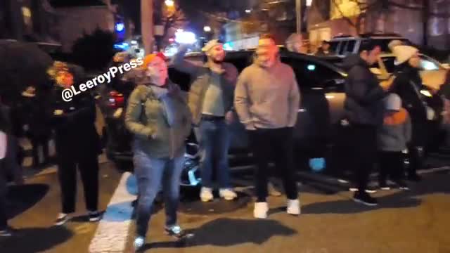 NYC: Protesters outside police station after cops arrested people for not wearing masks