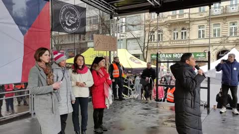 Jindřich Rajchl - Praha Demonstrace 9.1.2021