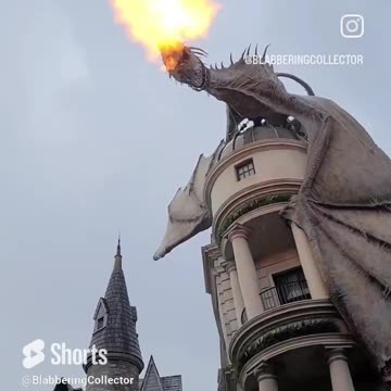 Well Done, Dragon! #harrypotter #universalstudios #wizardingworld #shorts #diagonalley