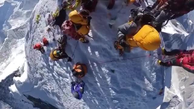 What's it like to stand on the top of Mount Everest, the top of the world?