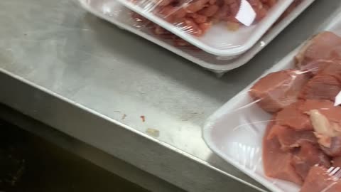 Meat cutting