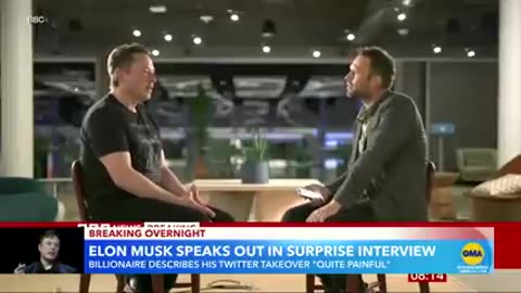 Elon Musk talks starts of Twitter in new interview |GMA