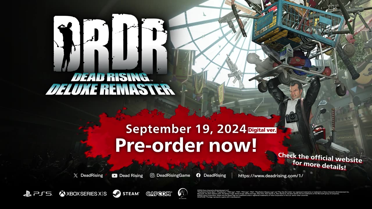 Dead Rising Deluxe Remaster Official Announcement Trailer