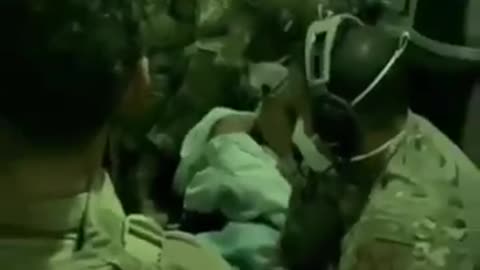 LITTLE BABY SAVED FROM THE UNDERGROUND TUNNELS