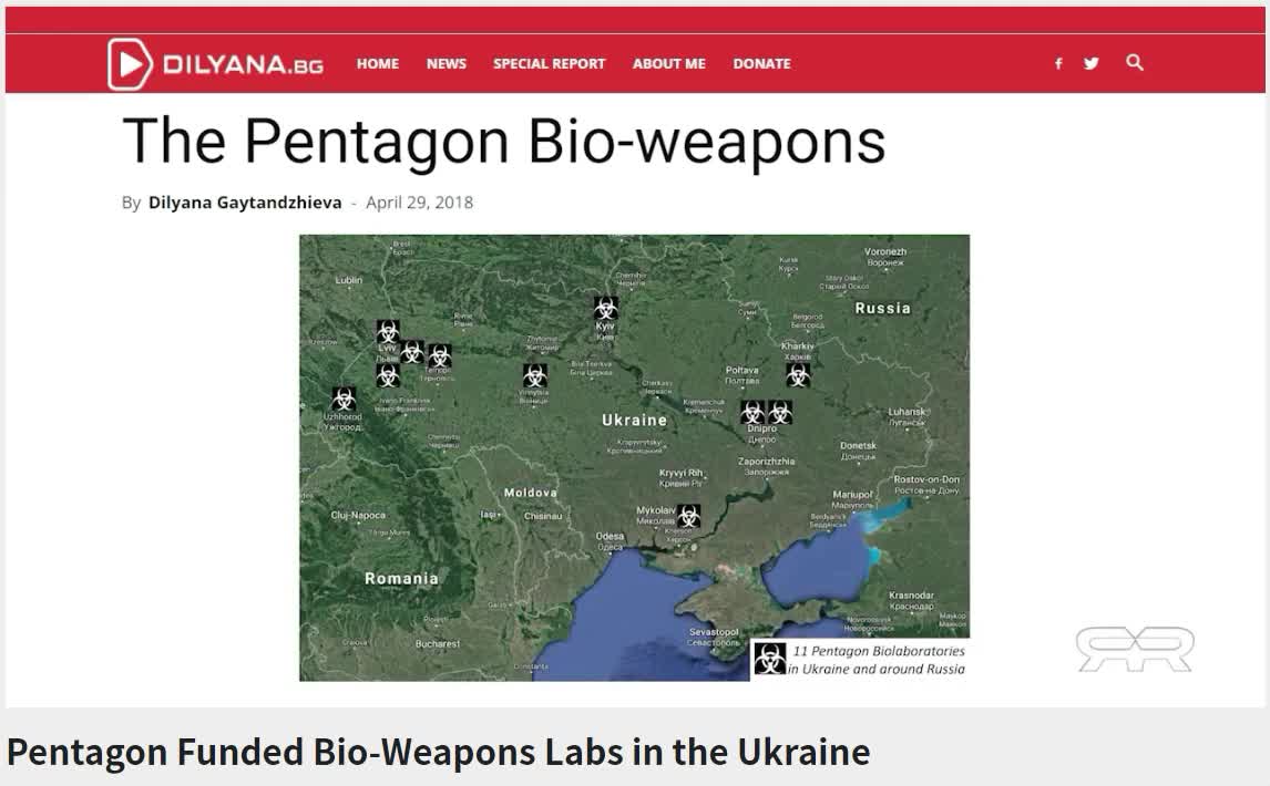 Ukranian Biolabs Hoax?