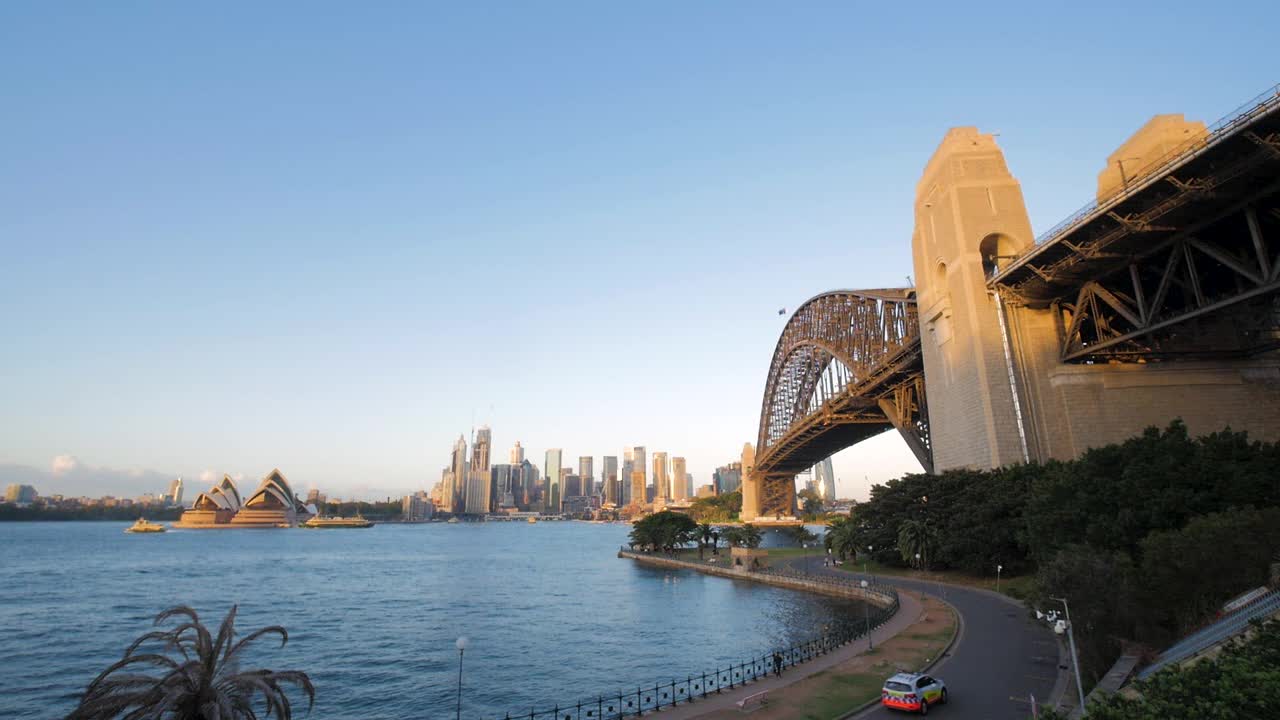 View of Sydney Bridge and Opera House