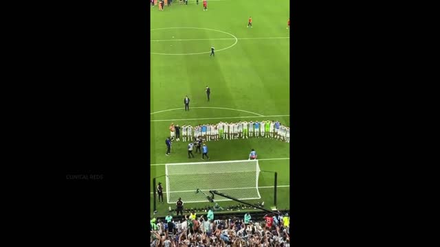 Argentina Players Crazy Celebrations After Win Against Croatia