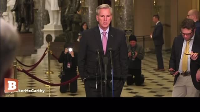 Speaker of The House, Kevin McCarthy