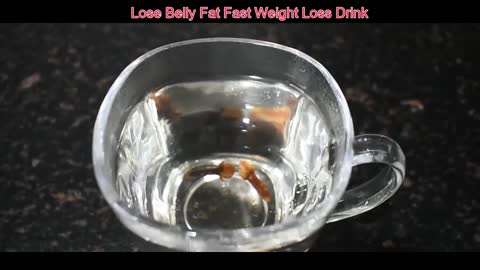 Lose Belly Fat Fast Weight Loss Drink