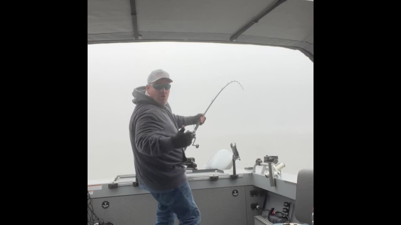 12-18-2022 Suisun City, CA - Oversized Sturgeon and Striper