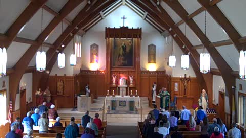 Mass 10 AM Choir 102322AD 30th Sun Ord
