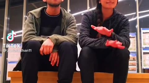 Cute Couple Feet Dance