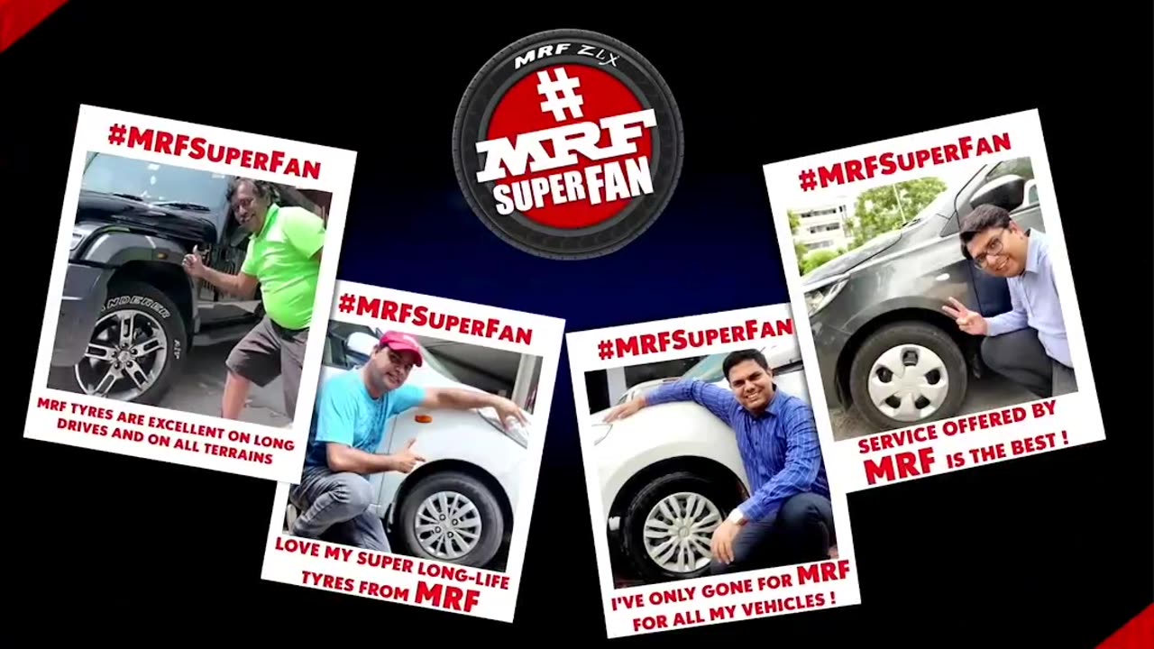 I've always been a fan of MRF Tyres long life and comfort.