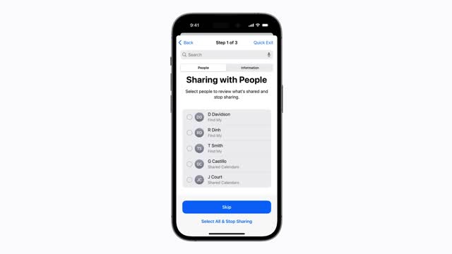 How to use Safety Check on your iPhone