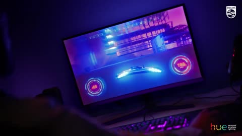 Philips Hue Play Gradient Lightstrip für einen Monitor