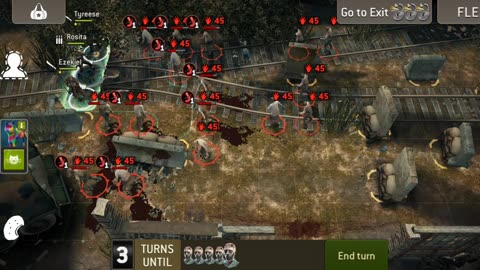 The Walking Dead No Man's Land Surrounded Round 43